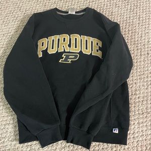 Purdue university Crewneck Black Adult S